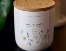 Load image into Gallery viewer, Vine + Vessel Wood Wick Candles