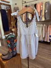 Load image into Gallery viewer, &quot;Weekend Getaway&quot; Striped Romper