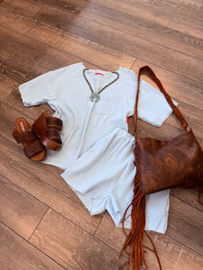 “Weekend Away” 2 Piece Set (Up To XL) (two colors)