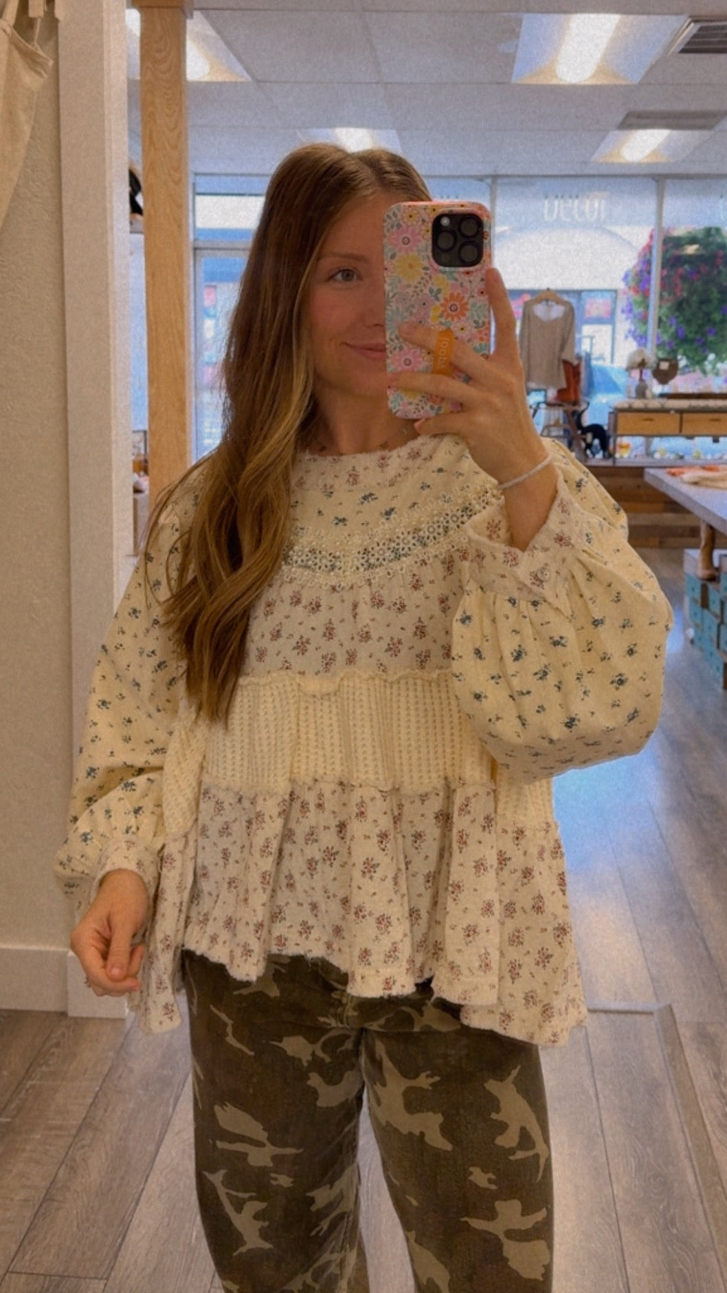 “Graceful” Long Sleeve Top