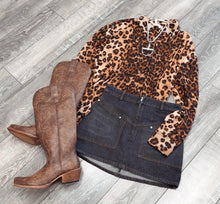 Load image into Gallery viewer, “Girls Weekend” Denim Skirt