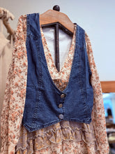 Load image into Gallery viewer, “Denim Blues” Vest (Up To XL)