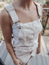 Load image into Gallery viewer, “Walking On Sunshine” Floral Overalls