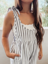 Load image into Gallery viewer, &quot;Weekend Getaway&quot; Striped Romper