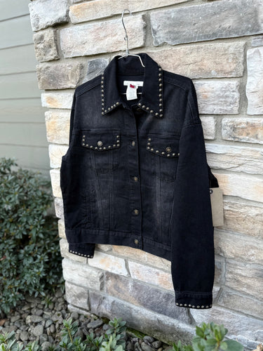 “Winter On The Ranch” Black Jacket (Up To XL)