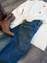 Load image into Gallery viewer, “Spring Fling” Dark Wash Jean
