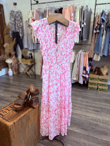 "Spring Wishes" Midi Dress