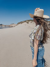 Load image into Gallery viewer, &quot;Wild Flowers&quot; Short Sleeve Blouse