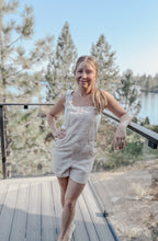 Load image into Gallery viewer, “Walking On Sunshine” Floral Overalls