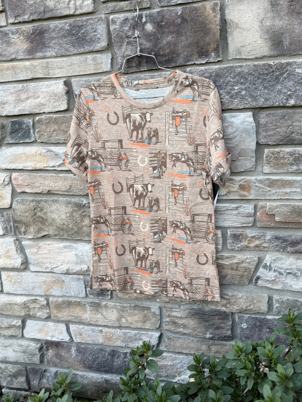 “Ranchin’” Tee (Up to XL)