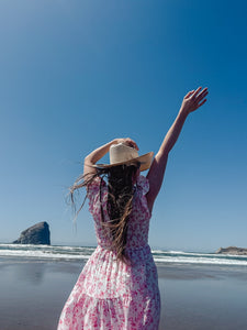 "Spring Wishes" Midi Dress