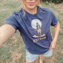 Load image into Gallery viewer, Stetson Blue Tee Shirt (Up To XL)