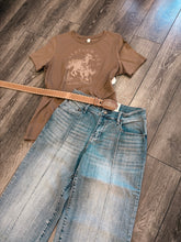 Load image into Gallery viewer, “Western Gal” Light Wash Jeans