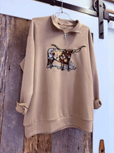 Load image into Gallery viewer, “No Bull” Quarter Zip (Up To 2XL)