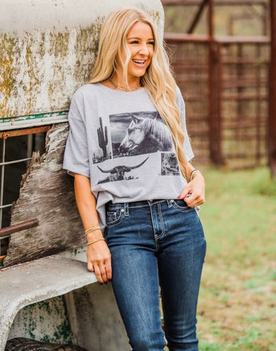 “Home On The Range” Graphic Tee