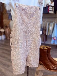 “Walking On Sunshine” Floral Overalls