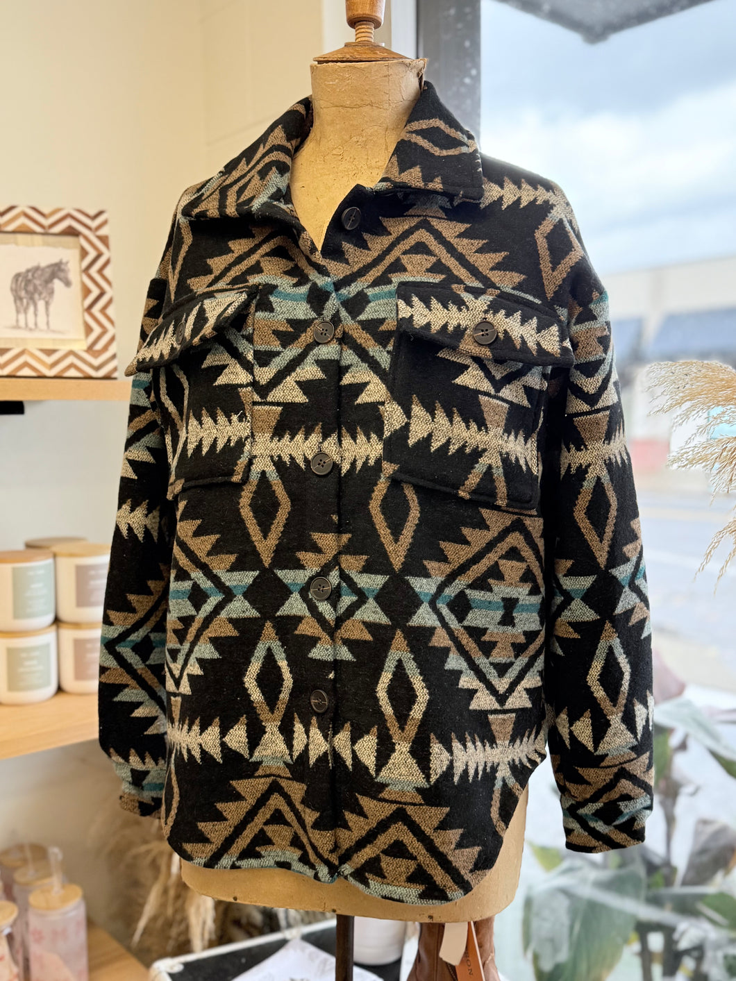 “The Ochocos” Shacket (Up To XL)