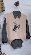 Load image into Gallery viewer, “Howdy” Sweater Vest (Up To XL)