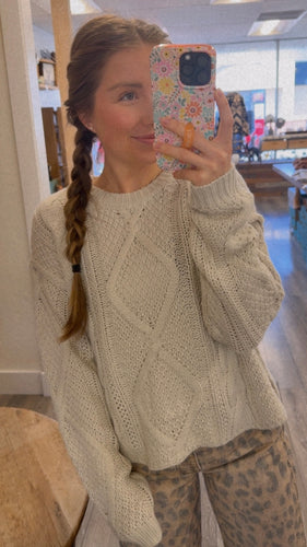 “Grey Day” Sweater