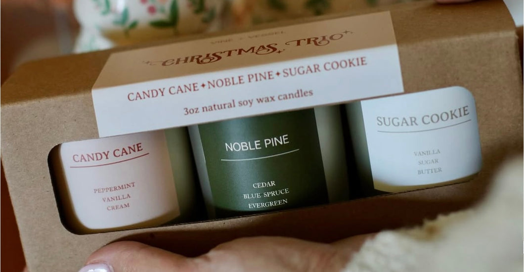 Vine & Vessel Holiday Trio