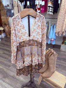 “Sweet Pea” Long Sleeve Dress