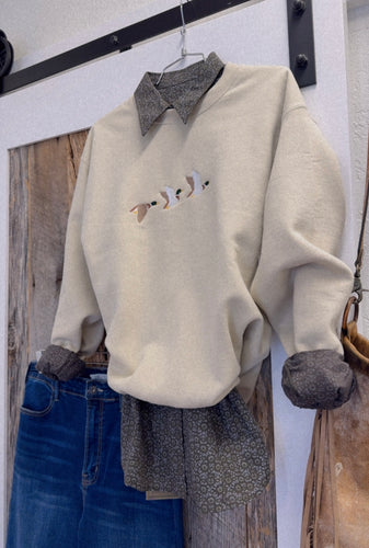 “Duck Duck Go” Crew Neck (UP TO XL)