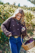 Load image into Gallery viewer, "Sweet As Can Be" Polka Dot Sweater (Up To XL)