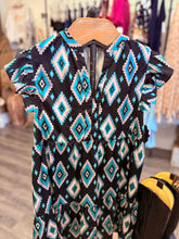 Load image into Gallery viewer, “Retro Cowgirl” Aztec Dress (Up To XL)