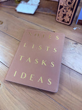 Load image into Gallery viewer, Leather Note Book