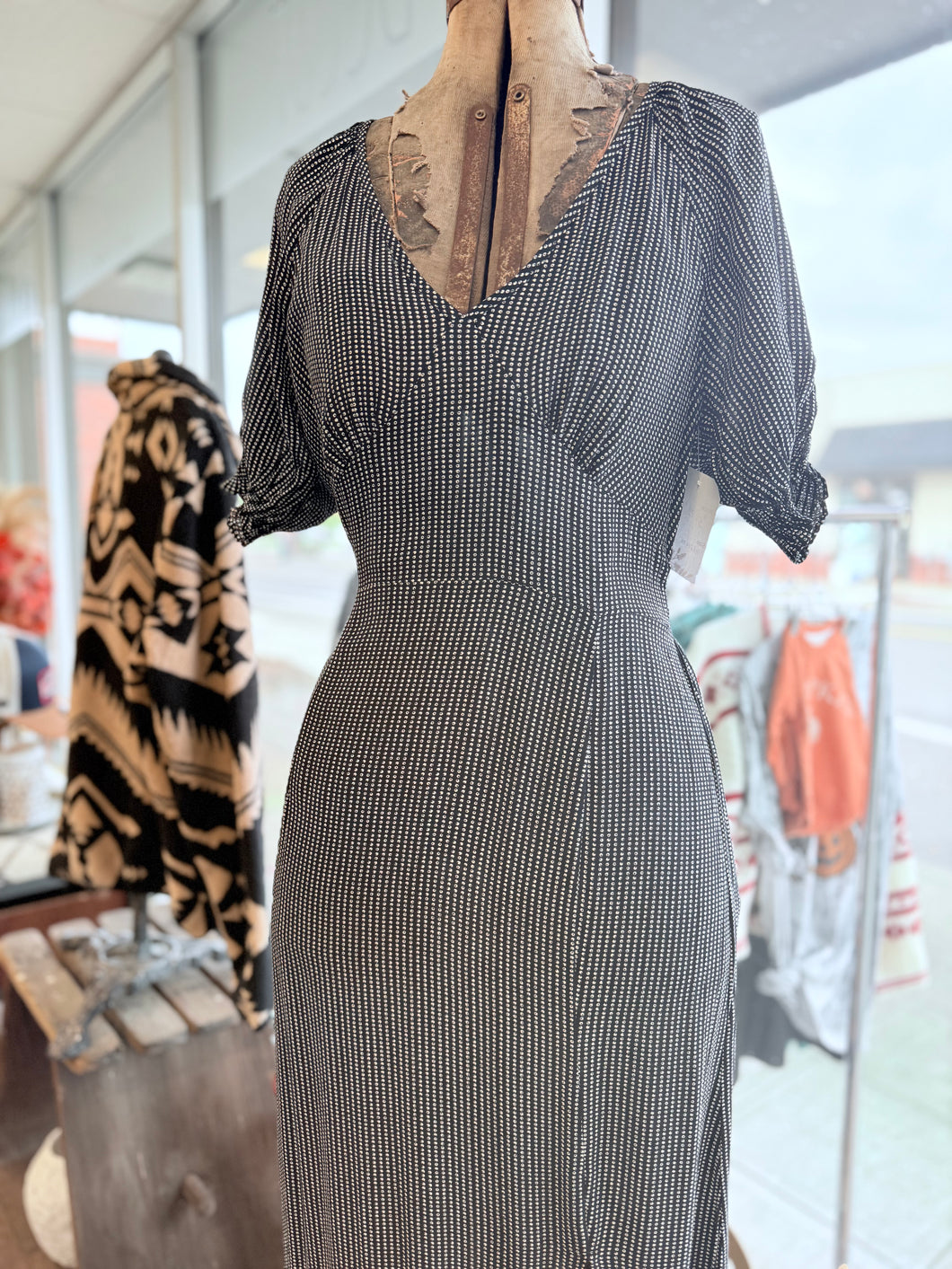 “Sunday Best” Polka Dot Dress