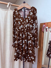 Load image into Gallery viewer, “Flirty” Brown Dress