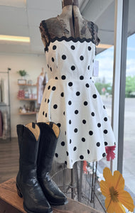 "Pretty Little Thing" Polka Dot Dress
