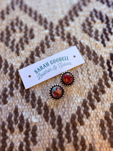 Sarah Goodell Silver & Turquoise Earrings
