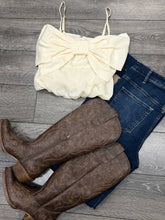 Load image into Gallery viewer, “New Year, Same Me” Bow Tank