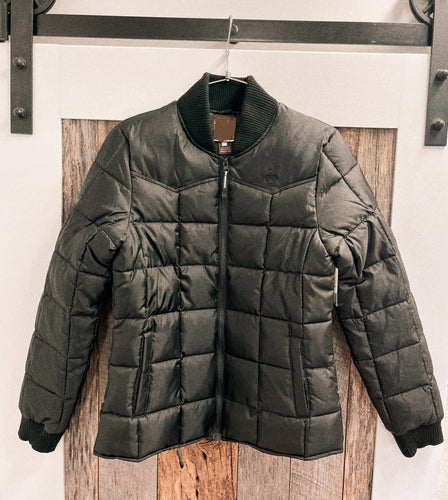 Black Puffer Jacket (Up to XL)