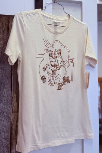 Stetson Vintage Cowgirl Tee (UP TO XL)