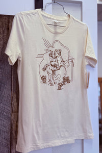 Stetson Vintage Cowgirl Tee (UP TO XL)