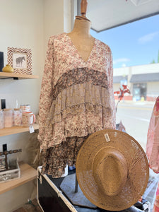 “American Honey” Long Sleeve Dress