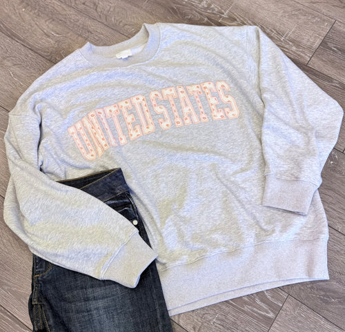 “Sweet USA” Crew Neck