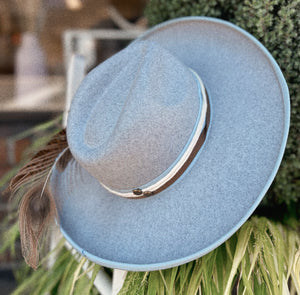 Blue Fashion Hat