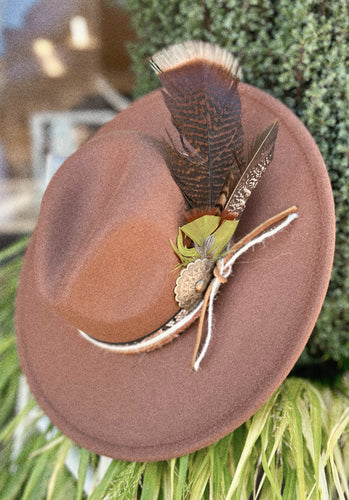 Brown Fashion Hat