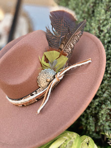 Brown Fashion Hat