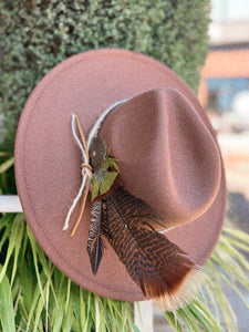 Brown Fashion Hat