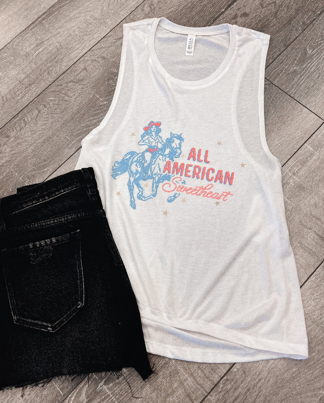 “American Sweet Heart” Tank