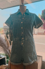 Load image into Gallery viewer, “Out In The Country” Denim Romper