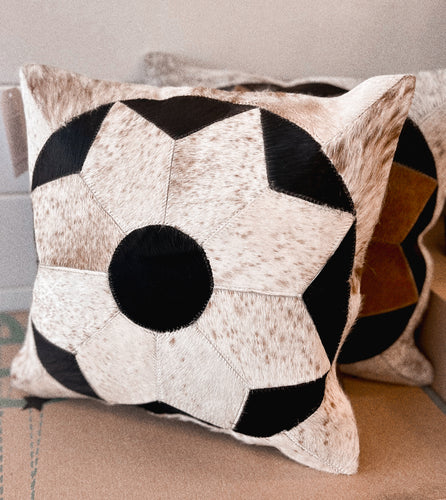 Cowhide Decor Pillows