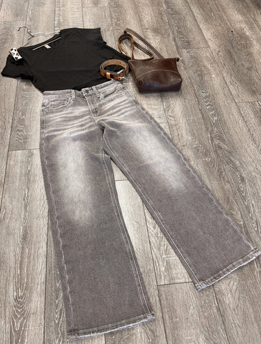 “Spring Time” Grey Jeans
