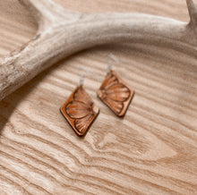 Load image into Gallery viewer, Whiskey Jain Leather Earrings