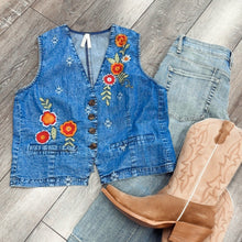 Load image into Gallery viewer, “Vintage At Heart” Vest (Up To XL)