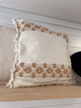 Load image into Gallery viewer, Tan and Terra-Cotta Aztec Decor Pillows